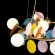 Подвесная люстра Loft IT Matisse 10008/700 mult, Модерн