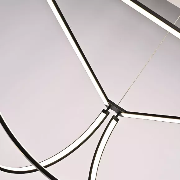 Подвесная люстра ImperiumLoft Solana-Light 302463-23, Черный, От теплого до холодного, Металл, декоративные элементы крупным планом Подвесная люстра ImperiumLoft Solana-Light 302463-23, Черный, От теплого до холодного, Металл, декоративные элементы крупным планом