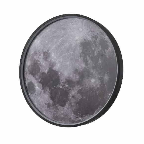 Настенно-потолочный светильник Escada Planet 10226/SG LED Mars, Коричневый, Серый, От теплого до холодного, вид сверху Настенно-потолочный светильник Escada Planet 10226/SG LED Mars, Коричневый, Серый, От теплого до холодного, вид сверху