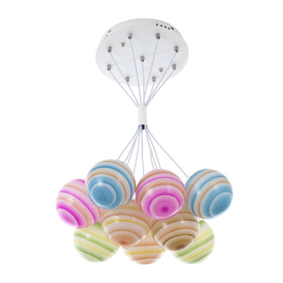 Подвесная светодиодная люстра LED4U L6403-9