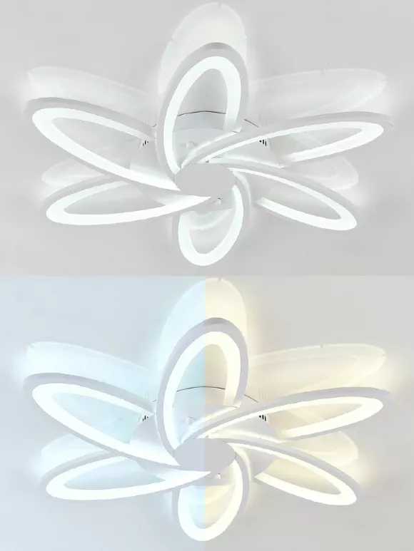 Потолочная люстра Natali Kovaltseva HIGH-TECH LED LAMPS 82008, декоративные элементы крупным планом