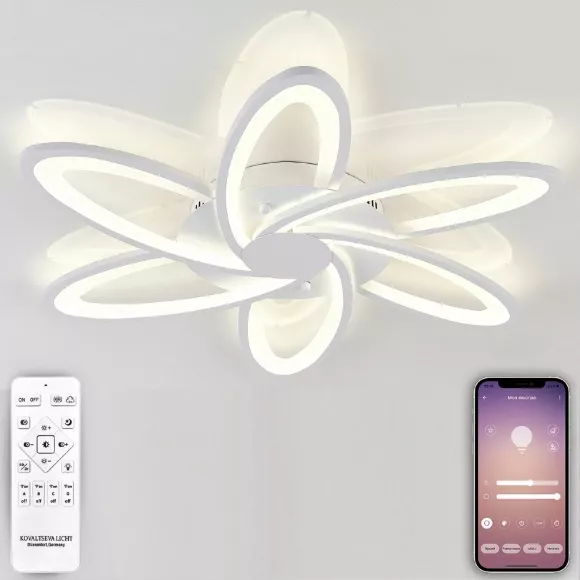 Потолочная люстра Natali Kovaltseva HIGH-TECH LED LAMPS 82008, 2700, 4300, 7000