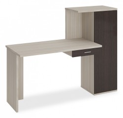 Стол письменный Домино Lite СКЛ-ПРЯМ120+ШК MER_SKL-PRYAM120-SHK-KV