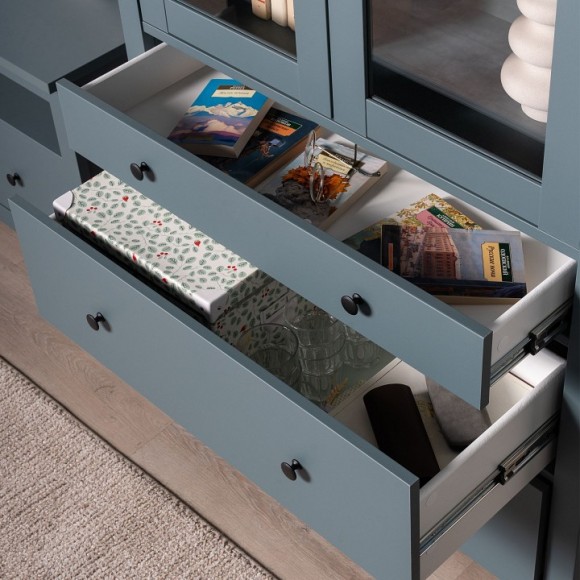 Шкаф-витрина Сага SHST_2.08.07.130.6