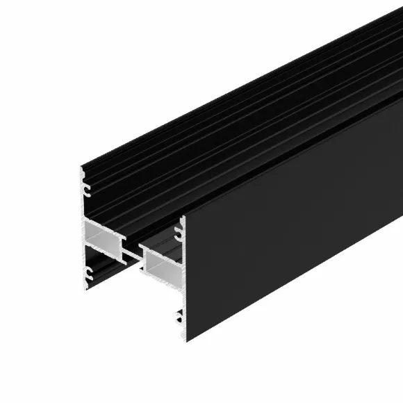 Алюминиевый профиль Arlight LINE-5050-DUAL-3000 ANOD BLACK 047487 Алюминиевый профиль Arlight LINE-5050-DUAL-3000 ANOD BLACK 047487