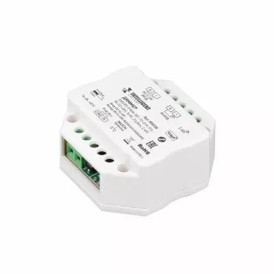 Диммер Arlight SMART-PWM-101-72-DIM-PD-IN (12-48V, 1x9A, ZigBee, 2.4G) (IARL, IP20 Пластик) 058220