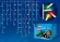 Светодиодная гирлянда (UL-00002272) Uniel бахрома 230V разноцветный ULD-B3010-200/TWK Multi IP67, Современный, Белый, Пластик