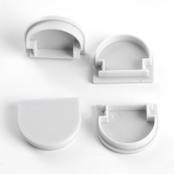 Заглушка без отверстия для профиля CAB283 (комплект 4шт) Feron LD382 48257