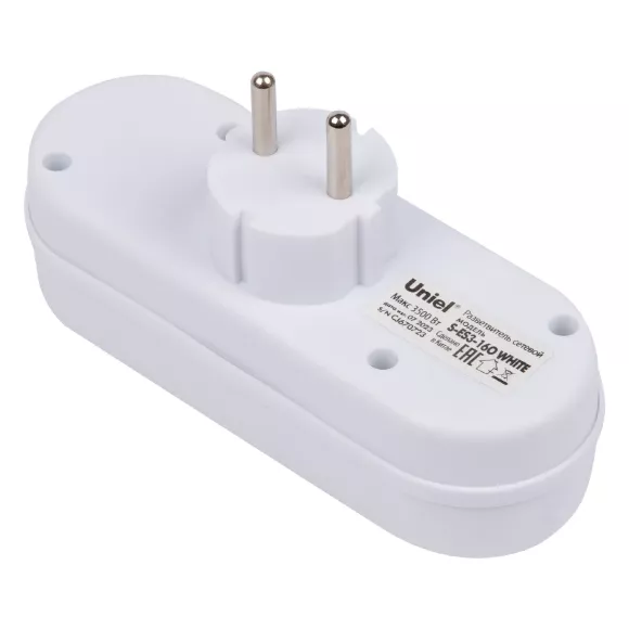 Сетевой разветвитель Uniel S-ES3-16O WHITE UL-00011231, дополнительный вид Сетевой разветвитель Uniel S-ES3-16O WHITE UL-00011231, дополнительный вид