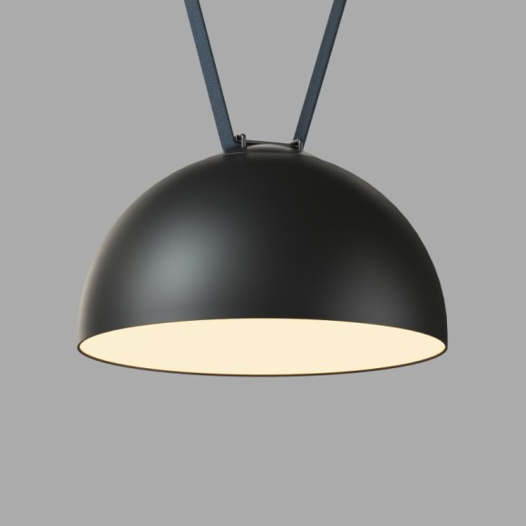 Трековый однофазный светильник Denkirs Belty Flow DK5563-BK