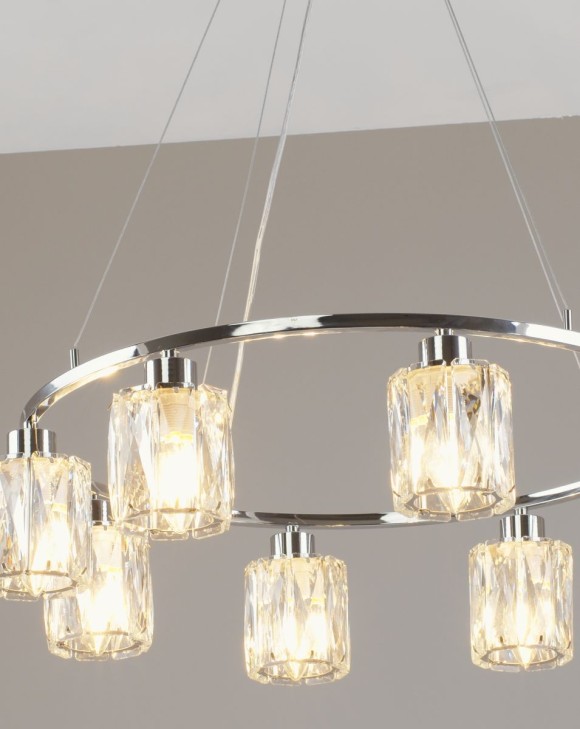 Подвесная люстра Moderli Prismique V11708-8P