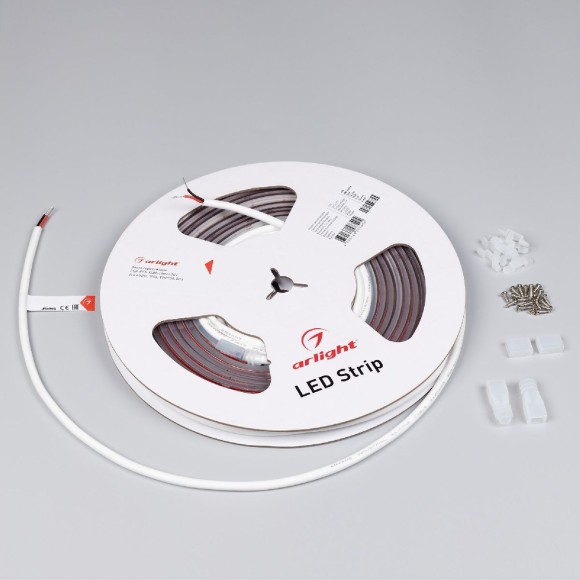 Светодиодная лента герметичная Arlight CSP-PFS-X480-10mm 24V White6000 (14.4 W/m, IP68, TWP100, 5m) 045042