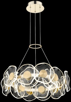 Подвесная светодиодная люстра с пультом управления Wertmark Helena WE453.18.303