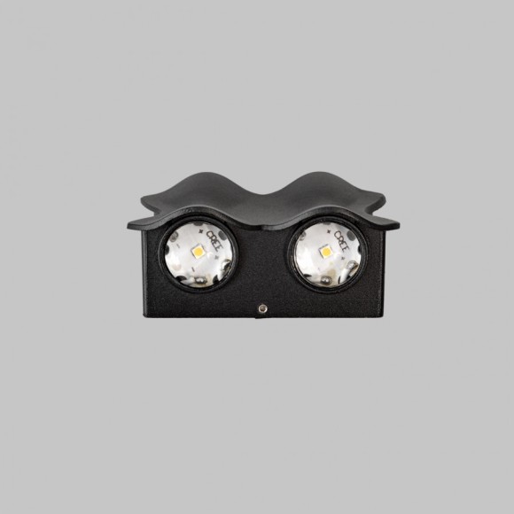 Уличный настенный светильник IMEX Cross IL.0014.0019-4-BK