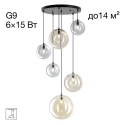 Каскадная люстра Citilux Orton CL202163