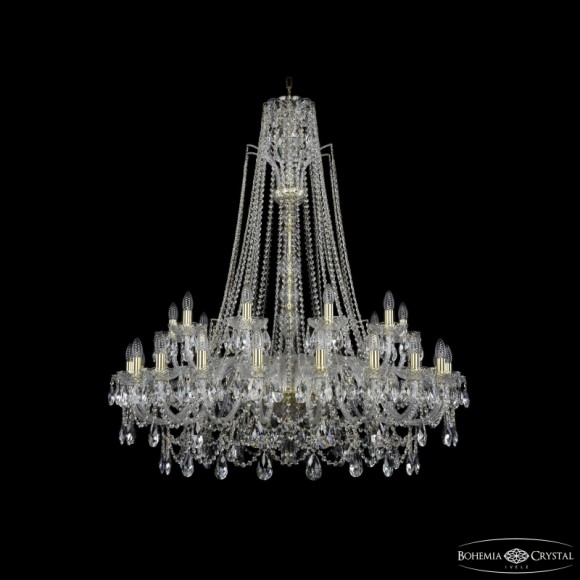Подвесная люстра Bohemia Ivele Crystal 1411/20+10/400/XL-130 G