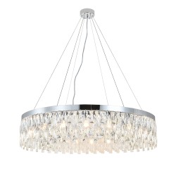Подвесная люстра Indigo Anna 12029/18P Chrome V000498