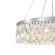 Подвесная люстра Indigo Anna 12029/18P Chrome V000498, Хром, Прозрачный, Металл, крупный план