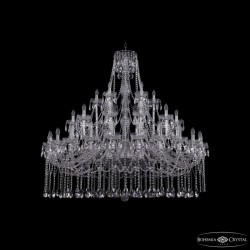Подвесная люстра Bohemia Ivele Crystal 1413/24+12+6/530 Ni