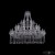 Подвесная люстра Bohemia Ivele Crystal 1413/24+12+6/530 Ni