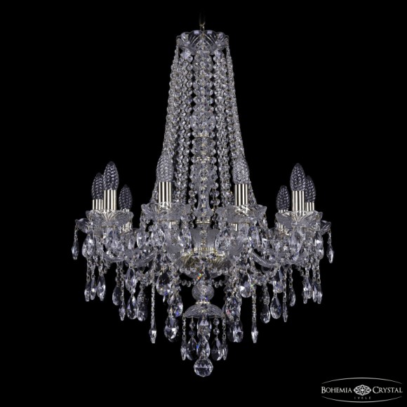 Подвесная люстра Bohemia Ivele Crystal 1415/10/200/h-75 G