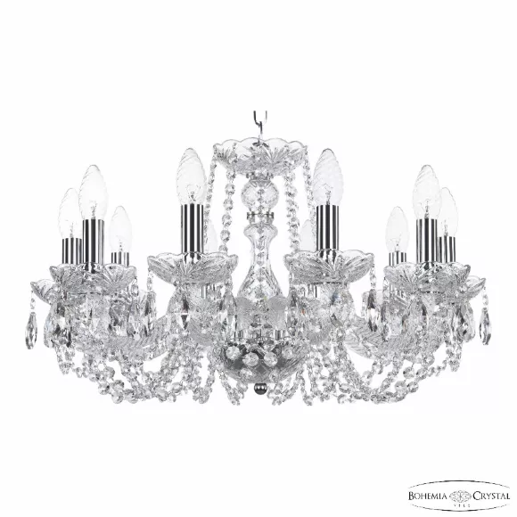Подвесная люстра Bohemia Ivele Crystal 119/10/200 Ni Подвесная люстра Bohemia Ivele Crystal 119/10/200 Ni
