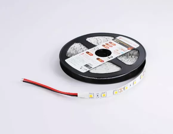 Светодиодная лента Ambrella Light Illumination 24В 5050 14,4Вт/м 3000K 5м IP20 GS4001 Светодиодная лента Ambrella Light Illumination 24В 5050 14,4Вт/м 3000K 5м IP20 GS4001