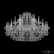 Подвесная люстра Bohemia Ivele Crystal 1409/12+6/300 Ni