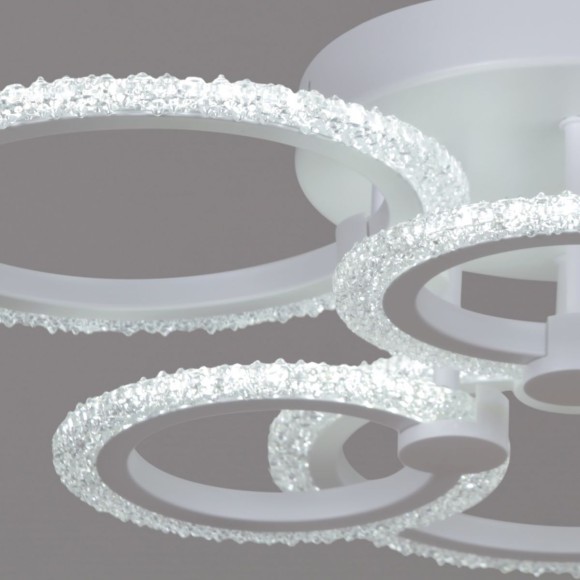 Потолочная светодиодная люстра Reluce 51150-0.3-3+3 WH