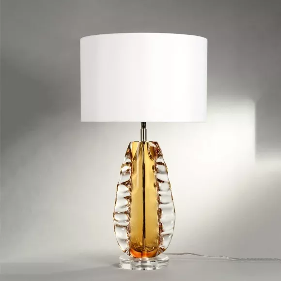Настольная лампа Delight Collection Crystal Table Lamp BRTL3117, Янтарный, Белый, Стекло, крупный план