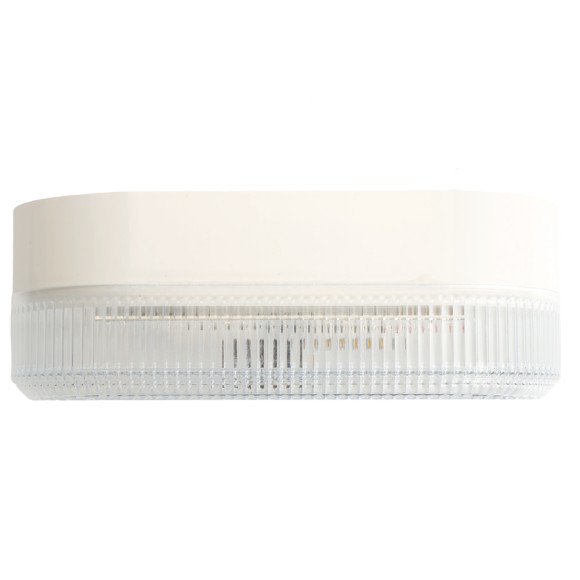 Настенно-потолочный светильник Feron 51511 Светодиодный светильник серии TR ЖКХ Овал 12Вт, 4000К, призма, IP53