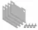 Заглушка (4 шт.) Ambrella Light Profile System GP8470
