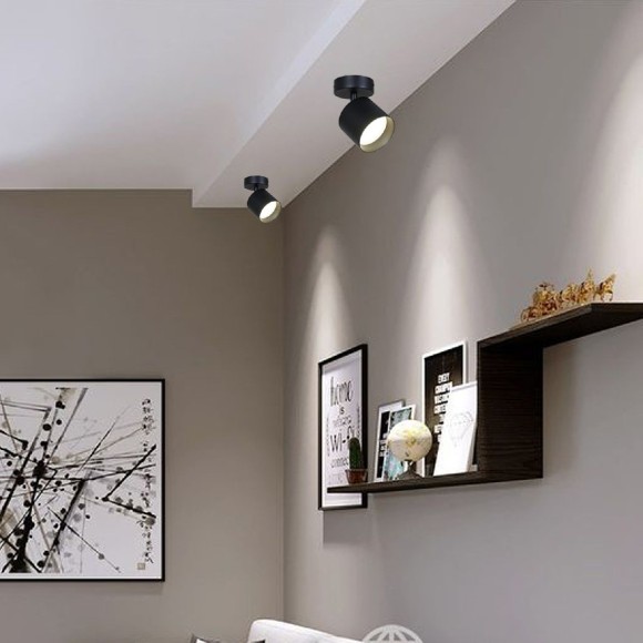 Спот Reluce 53019-9.5-001IL SPOT LIGHT GX53 BK, GX53, 15W, черный