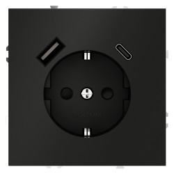 Розетка с USB, A+C Voltum S70 VLS040508