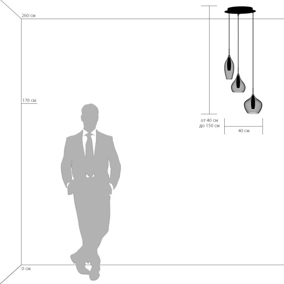Подвесная люстра Lightstar Pentola 803057