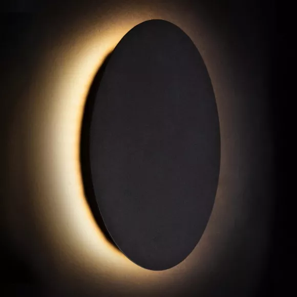 Настенный светильник Nowodvorski Ring Led S 7634, Черный, Теплый белый, Металл Настенный светильник Nowodvorski Ring Led S 7634, Черный, Теплый белый, Металл