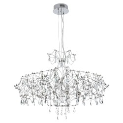 Подвесная светодиодная люстра с пультом управления Modelux ML.7815.1050P CH