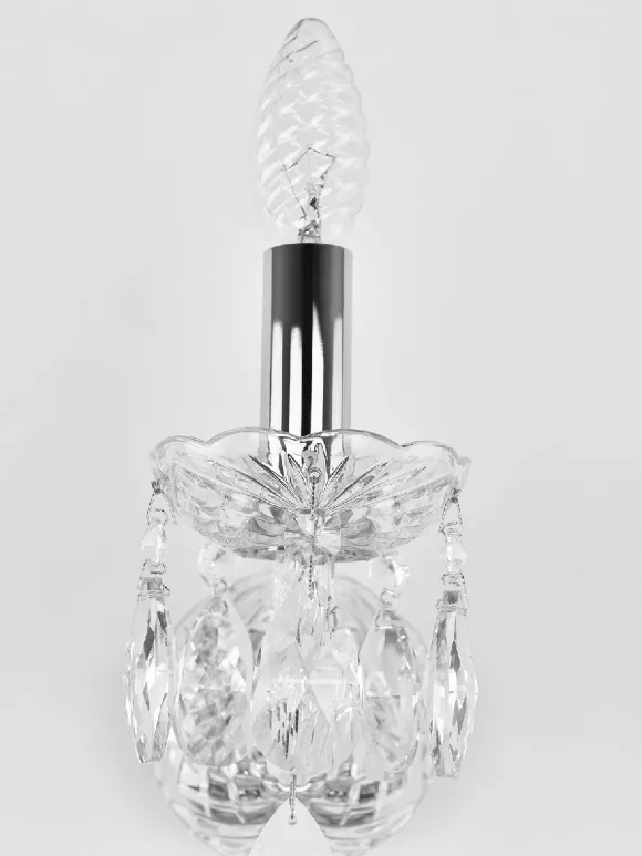 Бра Bohemia Ivele Crystal 101B/1/165 Ni, декоративные элементы крупным планом