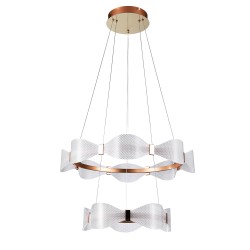 Подвесная светодиодная люстра Arte Lamp Grace A1868SP-2PB