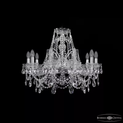 Подвесная люстра Bohemia Ivele Crystal 1411/10/240 Ni
