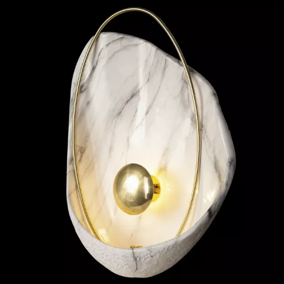 Бра Loft IT Clam 10043 White, декоративные элементы крупным планом Бра Loft IT Clam 10043 White, декоративные элементы крупным планом