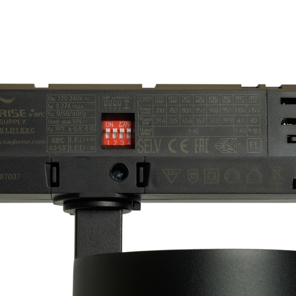 Трековый трехфазный светильник Feron TR Reflex 52059