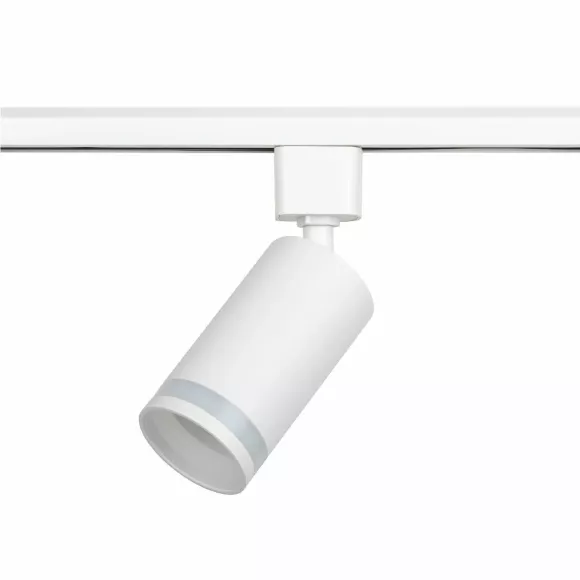 Трековый однофазный светильник Эра TR77 - GU10 WH Б0063935, Современный, Белый Трековый однофазный светильник Эра TR77 - GU10 WH Б0063935, Современный, Белый