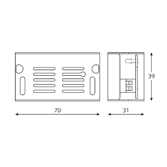 Блок питания Gauss Basic 15Вт DC12 IP20 BT500