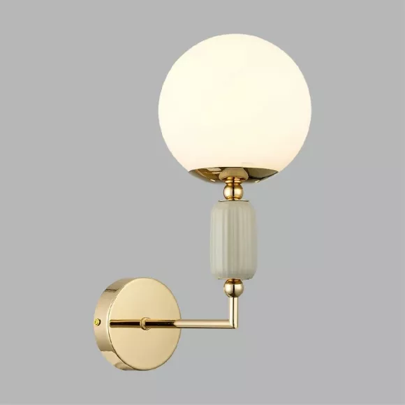 Бра Lumion Vivien 6580/1W, Арт-деко, Белый Бра Lumion Vivien 6580/1W, Арт-деко, Белый