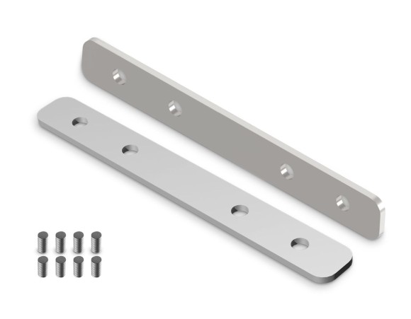 Комплект прямых соединителей для магнитного шинопровода 2шт Ambrella Light Track System GL2006