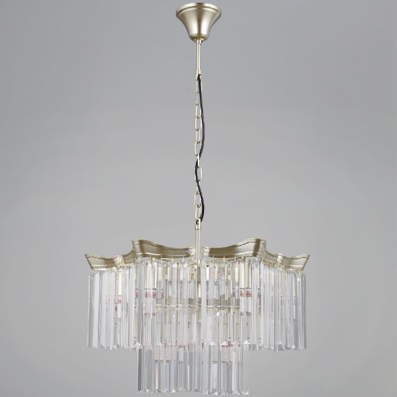 Подвесная люстра Illumico IL3357-6+3PSQ-24 GD LYRA