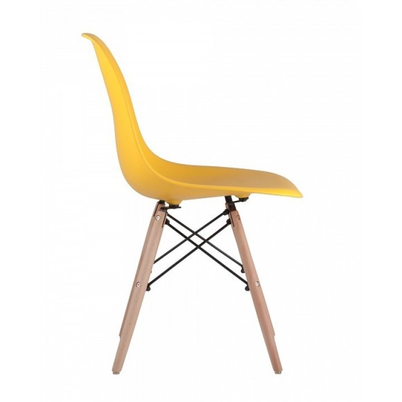 Стул Eames Wood SGR_8056PP_YELLOW