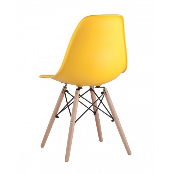 Стул Eames Wood SGR_8056PP_YELLOW