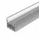 Профиль Arlight SL-LINE-5050-3000 ANOD с рефлектором (Алюминий) 064468, Серебро, Россия, вид сбоку